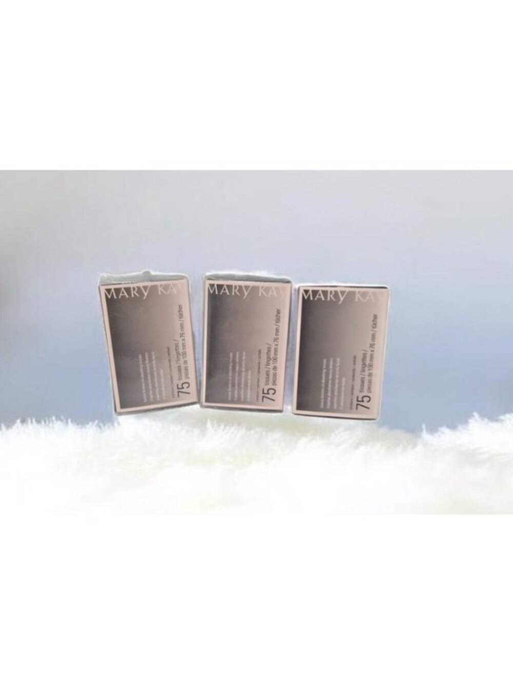 Mary Kay Beauty Blotters Oil-Absorbing Tissues 75 Sheets Per Pack Set Of 3 Packs